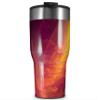 WraptorSkinz Skin Wrap compatible with 2017 and newer RTIC Tumblers 30oz Eruption (TUMBLER NOT INCLUDED) view 1