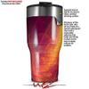 WraptorSkinz Skin Wrap compatible with 2017 and newer RTIC Tumblers 30oz Eruption (TUMBLER NOT INCLUDED) view 2
