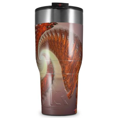 WraptorSkinz Skin Wrap compatible with 2017 and newer RTIC Tumblers 30oz Solar Power (TUMBLER NOT INCLUDED)