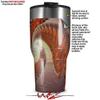 WraptorSkinz Skin Wrap compatible with 2017 and newer RTIC Tumblers 30oz Solar Power (TUMBLER NOT INCLUDED) view 2