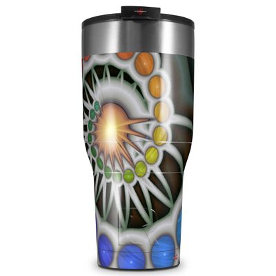 WraptorSkinz Skin Wrap compatible with 2017 and newer RTIC Tumblers 30oz Copernicus (TUMBLER NOT INCLUDED)