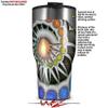 WraptorSkinz Skin Wrap compatible with 2017 and newer RTIC Tumblers 30oz Copernicus (TUMBLER NOT INCLUDED) view 2