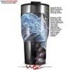 WraptorSkinz Skin Wrap compatible with 2017 and newer RTIC Tumblers 30oz Dusty (TUMBLER NOT INCLUDED) view 2