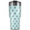 WraptorSkinz Skin Wrap compatible with 2017 and newer RTIC Tumblers 30oz Kearas Daisies Seafoam (TUMBLER NOT INCLUDED) view 1
