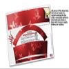 WraptorSkinz Skin Wrap compatible with 2017 and newer RTIC Tumblers 30oz Bokeh Butterflies Red (TUMBLER NOT INCLUDED) view 4
