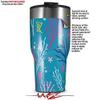 WraptorSkinz Skin Wrap compatible with 2017 and newer RTIC Tumblers 30oz Sea Colorful (TUMBLER NOT INCLUDED) view 2