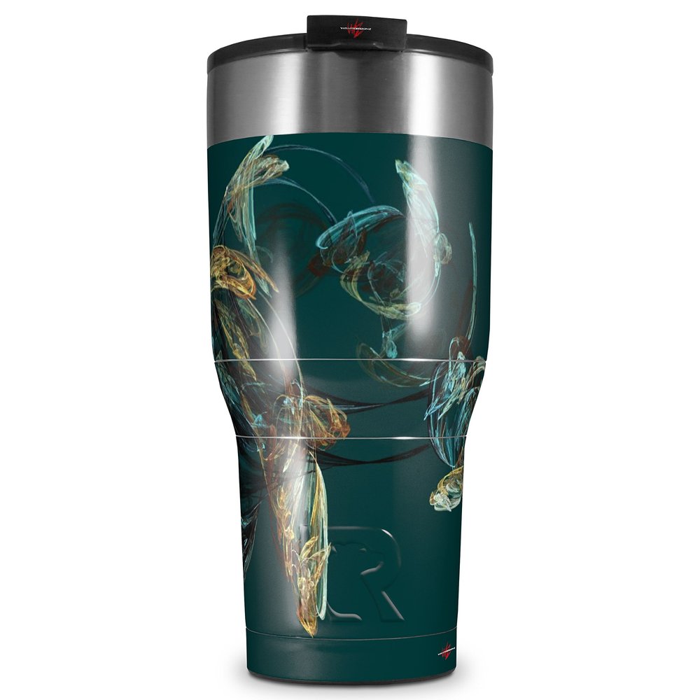 WraptorSkinz Skin Wrap compatible with 2017 and newer RTIC Tumblers 30oz Blown Glass (TUMBLER NOT INCLUDED)