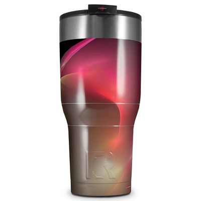 WraptorSkinz Skin Wrap compatible with 2017 and newer RTIC Tumblers 30oz Surface Tension (TUMBLER NOT INCLUDED)