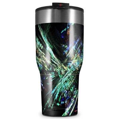 WraptorSkinz Skin Wrap compatible with 2017 and newer RTIC Tumblers 30oz Akihabara (TUMBLER NOT INCLUDED)