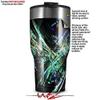WraptorSkinz Skin Wrap compatible with 2017 and newer RTIC Tumblers 30oz Akihabara (TUMBLER NOT INCLUDED) view 2