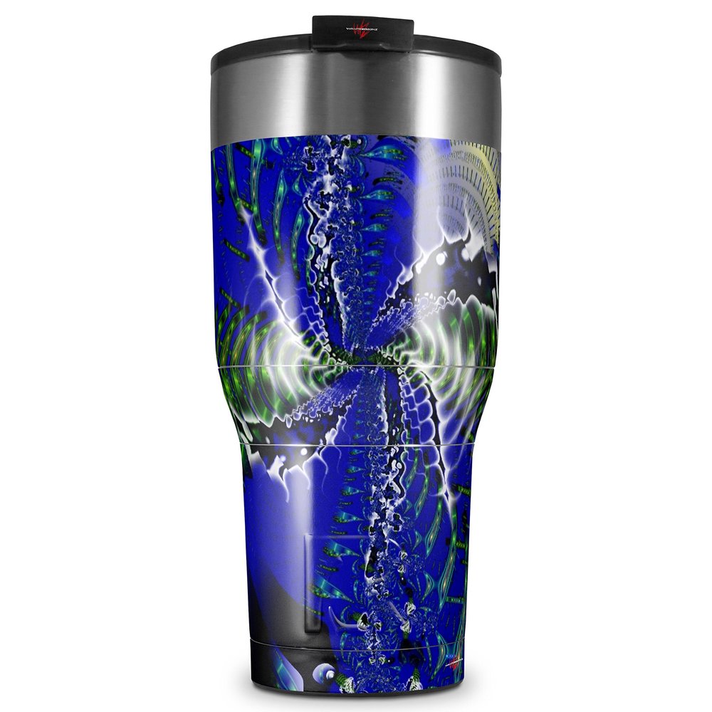 WraptorSkinz Skin Wrap compatible with 2017 and newer RTIC Tumblers 30oz Hyperspace Entry (TUMBLER NOT INCLUDED)