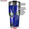 WraptorSkinz Skin Wrap compatible with 2017 and newer RTIC Tumblers 30oz Hyperspace Entry (TUMBLER NOT INCLUDED) view 2