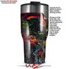 WraptorSkinz Skin Wrap compatible with 2017 and newer RTIC Tumblers 30oz 6D (TUMBLER NOT INCLUDED) view 2