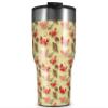 WraptorSkinz Skin Wrap compatible with 2017 and newer RTIC Tumblers 30oz Crabs and Shells Yellow Sunshine (TUMBLER NOT INCLUDED) view 1