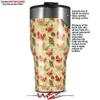 WraptorSkinz Skin Wrap compatible with 2017 and newer RTIC Tumblers 30oz Crabs and Shells Yellow Sunshine (TUMBLER NOT INCLUDED) view 2