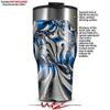 WraptorSkinz Skin Wrap compatible with 2017 and newer RTIC Tumblers 30oz Splat (TUMBLER NOT INCLUDED) view 2