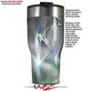 WraptorSkinz Skin Wrap compatible with 2017 and newer RTIC Tumblers 30oz Ripples Of Time (TUMBLER NOT INCLUDED) view 2