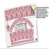WraptorSkinz Skin Wrap compatible with 2017 and newer RTIC Tumblers 30oz Seahorses and Shells Pink (TUMBLER NOT INCLUDED) view 4