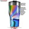 WraptorSkinz Skin Wrap compatible with 2017 and newer RTIC Tumblers 30oz Discharge (TUMBLER NOT INCLUDED) view 2