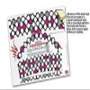 WraptorSkinz Skin Wrap compatible with 2017 and newer RTIC Tumblers 30oz Locknodes 05 Hot Pink (Fuchsia) (TUMBLER NOT INCLUDED) view 4