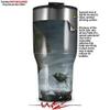 WraptorSkinz Skin Wrap compatible with 2017 and newer RTIC Tumblers 30oz Behold The Machine (TUMBLER NOT INCLUDED) view 2