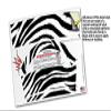 WraptorSkinz Skin Wrap compatible with 2017 and newer RTIC Tumblers 30oz Zebra (TUMBLER NOT INCLUDED) view 4