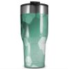 WraptorSkinz Skin Wrap compatible with 2017 and newer RTIC Tumblers 30oz Bokeh Hex Seafoam Green (TUMBLER NOT INCLUDED) view 1