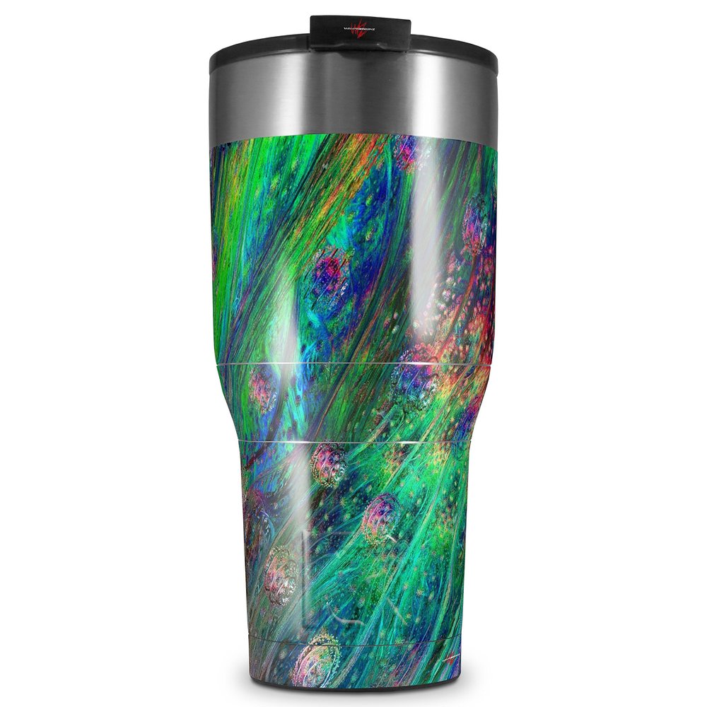 WraptorSkinz Skin Wrap compatible with 2017 and newer RTIC Tumblers 30oz Kelp Forest (TUMBLER NOT INCLUDED)