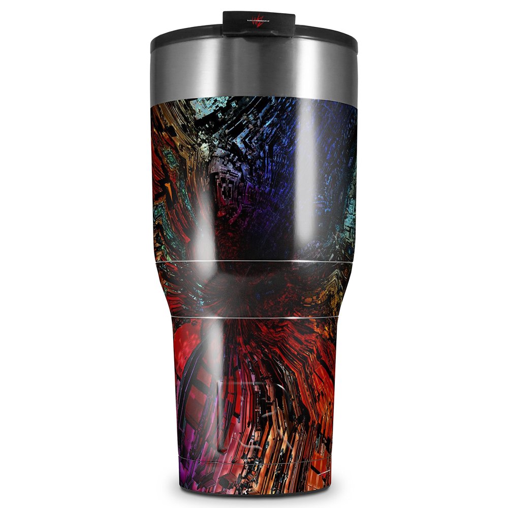 WraptorSkinz Skin Wrap compatible with 2017 and newer RTIC Tumblers 30oz Architectural (TUMBLER NOT INCLUDED)
