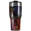 WraptorSkinz Skin Wrap compatible with 2017 and newer RTIC Tumblers 30oz Architectural (TUMBLER NOT INCLUDED) view 1