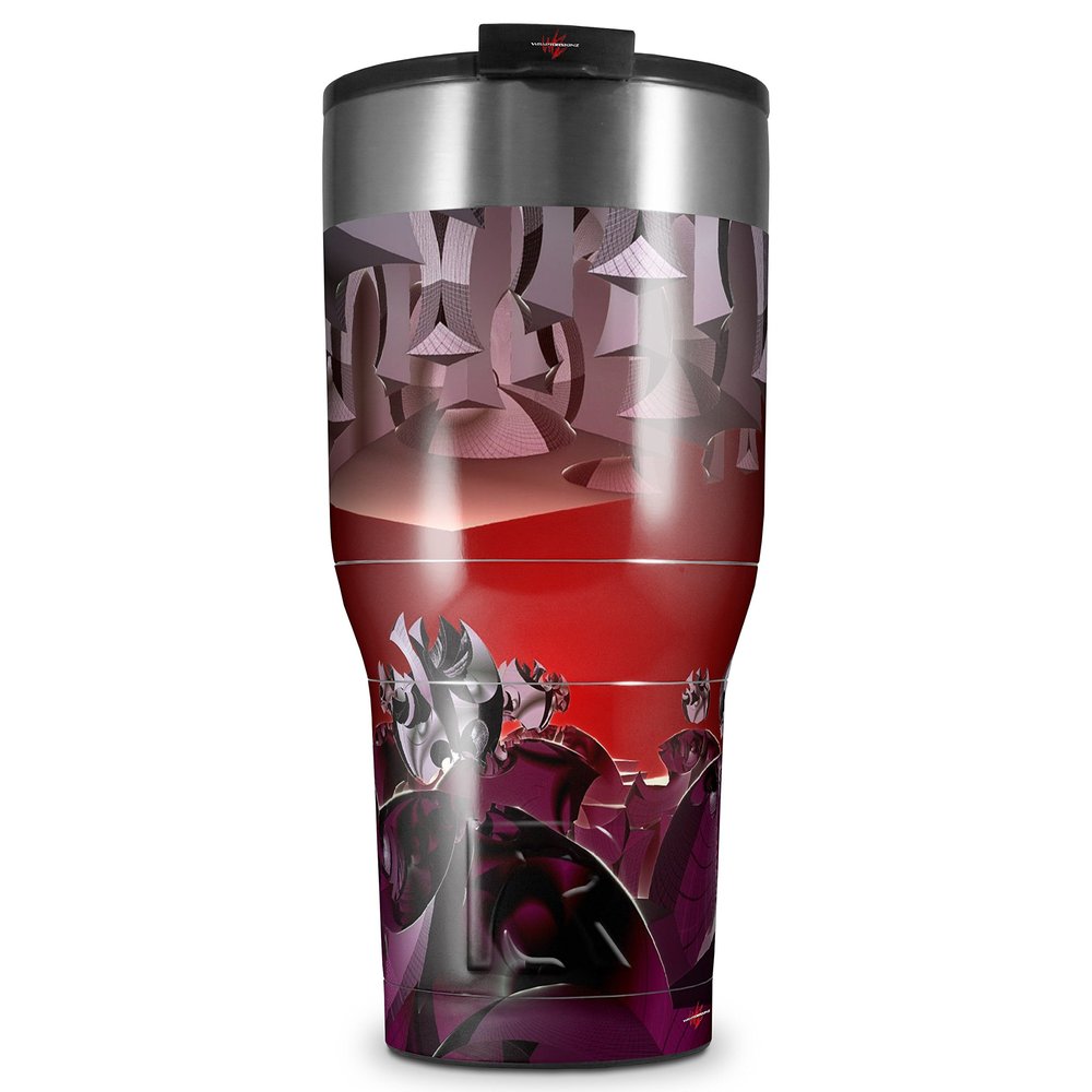 WraptorSkinz Skin Wrap compatible with 2017 and newer RTIC Tumblers 30oz Garden Patch (TUMBLER NOT INCLUDED)
