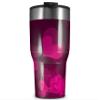 WraptorSkinz Skin Wrap compatible with 2017 and newer RTIC Tumblers 30oz Bokeh Hearts Hot Pink (TUMBLER NOT INCLUDED) view 1