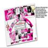 WraptorSkinz Skin Wrap compatible with 2017 and newer RTIC Tumblers 30oz Checker Skull Splatter Pink (TUMBLER NOT INCLUDED) view 4