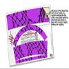WraptorSkinz Skin Wrap compatible with 2017 and newer RTIC Tumblers 30oz Ripped Fishnets Purple (TUMBLER NOT INCLUDED) view 4