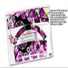 WraptorSkinz Skin Wrap compatible with 2017 and newer RTIC Tumblers 30oz Pink Star Splatter (TUMBLER NOT INCLUDED) view 4