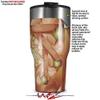 WraptorSkinz Skin Wrap compatible with 2017 and newer RTIC Tumblers 30oz Beams (TUMBLER NOT INCLUDED) view 2