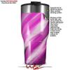WraptorSkinz Skin Wrap compatible with 2017 and newer RTIC Tumblers 30oz Paint Blend Hot Pink (TUMBLER NOT INCLUDED) view 2