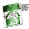 WraptorSkinz Skin Wrap compatible with 2017 and newer RTIC Tumblers 30oz Bokeh Hex Green (TUMBLER NOT INCLUDED) view 4