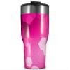 WraptorSkinz Skin Wrap compatible with 2017 and newer RTIC Tumblers 30oz Bokeh Hex Hot Pink (TUMBLER NOT INCLUDED) view 1