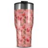 WraptorSkinz Skin Wrap compatible with 2017 and newer RTIC Tumblers 30oz Crabs and Shells Pink (TUMBLER NOT INCLUDED) view 1