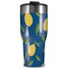 WraptorSkinz Skin Wrap compatible with 2017 and newer RTIC Tumblers 30oz Lemon Leaves Dark (TUMBLER NOT INCLUDED) view 1