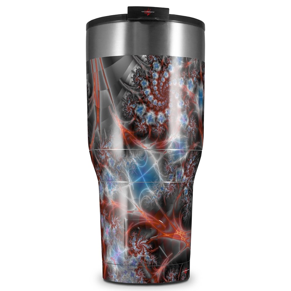 WraptorSkinz Skin Wrap compatible with 2017 and newer RTIC Tumblers 30oz Diamonds (TUMBLER NOT INCLUDED)