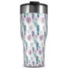WraptorSkinz Skin Wrap compatible with 2017 and newer RTIC Tumblers 30oz Seahorses and Shells White (TUMBLER NOT INCLUDED) view 1