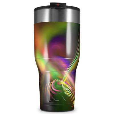 WraptorSkinz Skin Wrap compatible with 2017 and newer RTIC Tumblers 30oz Prismatic (TUMBLER NOT INCLUDED)