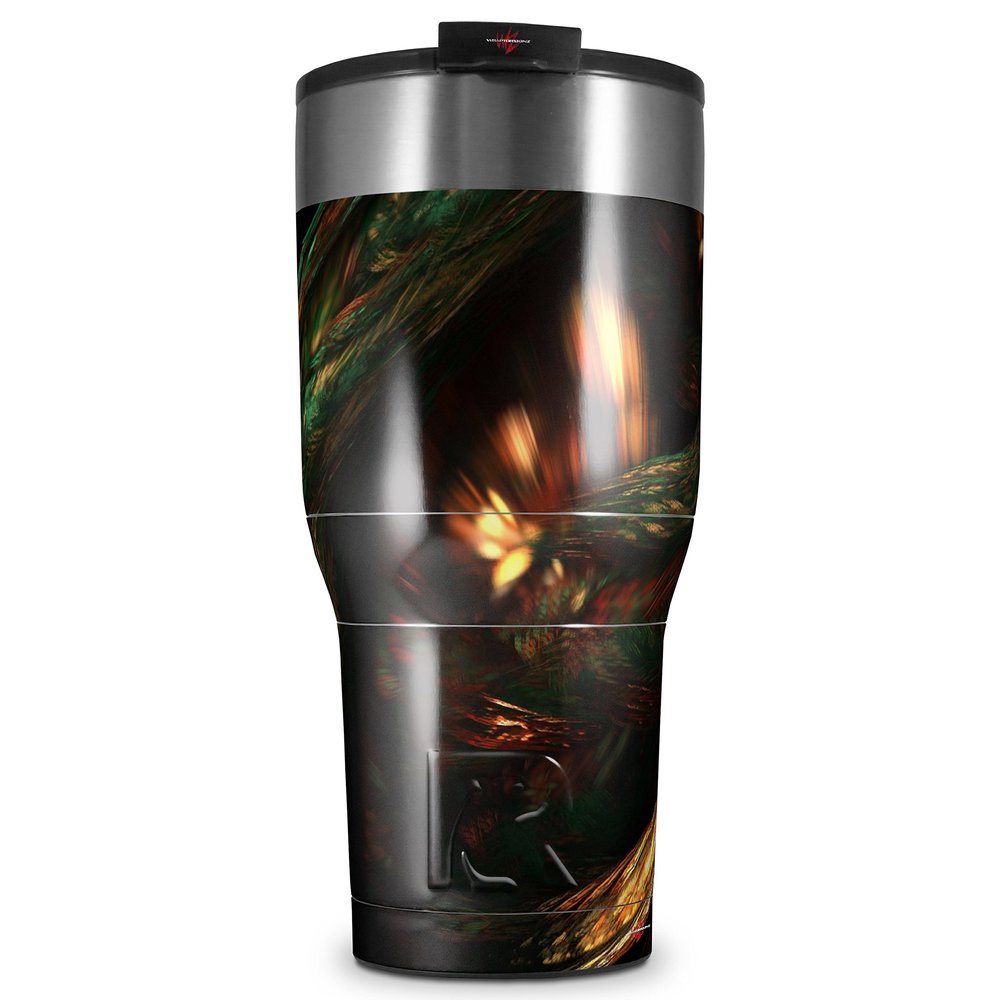 WraptorSkinz Skin Wrap compatible with 2017 and newer RTIC Tumblers 30oz Strand (TUMBLER NOT INCLUDED)