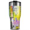 WraptorSkinz Skin Wrap compatible with 2017 and newer RTIC Tumblers 30oz Graffiti Pop (TUMBLER NOT INCLUDED) view 1