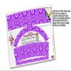 WraptorSkinz Skin Wrap compatible with 2017 and newer RTIC Tumblers 30oz Gothic Punk Pattern Purple (TUMBLER NOT INCLUDED) view 4