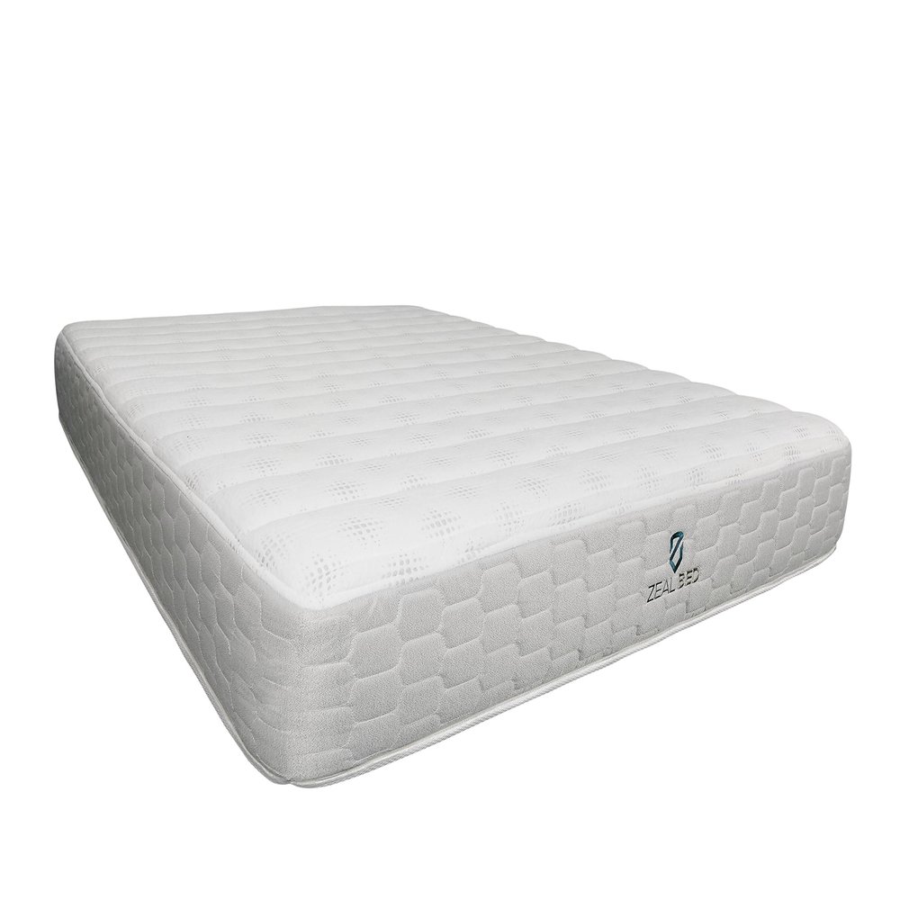 Zeal Bed Signature 10" Twin-XL Combines Cutting-Edge American Made Gel and Memory Foam Materials to Create Perfect Support, Adaptability and Rebound, 10-Year True Warranty, Made in USA