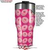 WraptorSkinz Skin Wrap compatible with 2017 and newer RTIC Tumblers 30oz Donuts Hot Pink Fuchsia (TUMBLER NOT INCLUDED) view 2