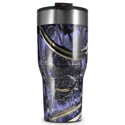 WraptorSkinz Skin Wrap compatible with 2017 and newer RTIC Tumblers 30oz Gyro Lattice (TUMBLER NOT INCLUDED)